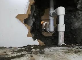 海西厨房下水管道漏水检测